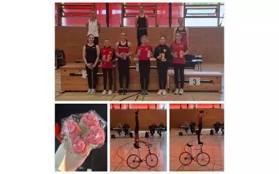3. BW-Cup im Kunstradfahren in Stuttgart-Obertürkheim mit Prechtäler Beteiligung: